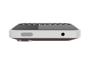 Clicks Communicator har ett ljuduttag på ovansidan. (Bildkälla: Clicks)