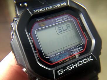 ...och soltestet på en Casio G-Shock-modell. (Bildkälla: 60 Clicks)