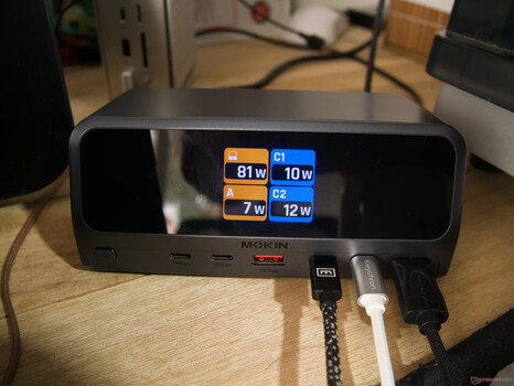 MOKiN 13-i-1 USB-C-dockningsstation – utgångsöversikt
