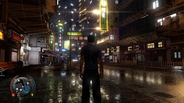 På bilden: En skärmdump från ett spel från Sleeping Dogs.