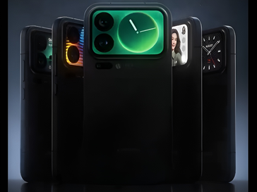 Xiaomi 17 Pro och 17 Pro Max bakre skärm kommer att se funktioner som olika urtavlor. (Bildkälla: Xiaomi på Weibo)