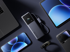 Xiaomis 20000mAh 165W Power Bank med inbyggd kabel (bilden) har anlänt till Kina. (Bildkälla: Xiaomi)