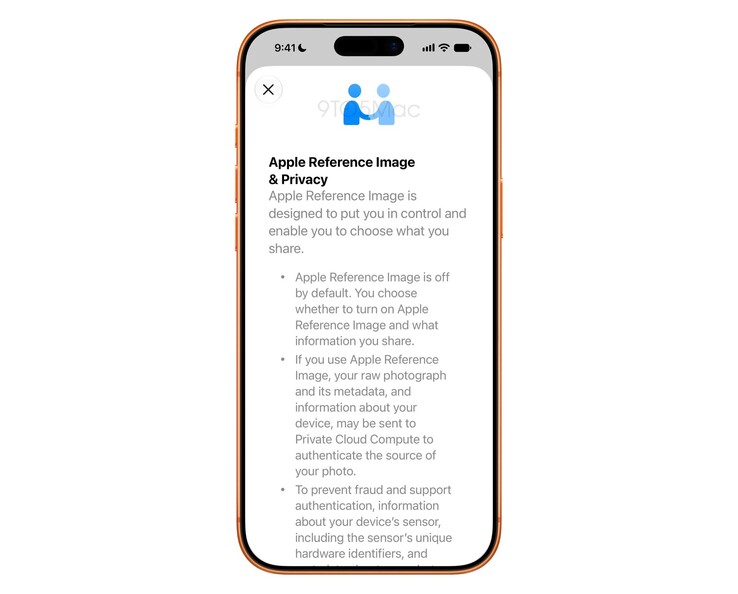 Den senaste betaversionen av iOS 27 beskriver redan den nya funktionen ”Referensbild”.