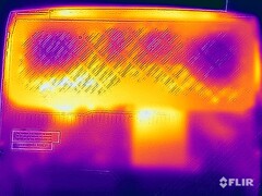 Belastningstest av yttemperaturer (botten)
