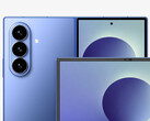 En närbild av Galaxy Z Fold8 Ultra och dess välbekanta design.