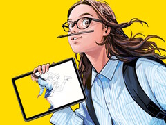 Wacom MovinkPad är en bärbar Android surfplatta med en Wacom Pro Pen 3 som är utformad för att göra det enkelt att rita för konstnärer på resande fot. (Bildkälla: Wacom)