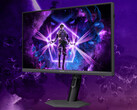 Agon Pro AGP277QKM kostar cirka 486 dollar i Kina. På bilden: en redigerad reklambild som visar gamingskärmens framsida.