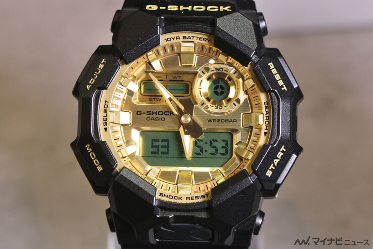 Klockan Casio G-Shock GA-010GGB-1A9. (Bildkälla: MyNavi News)
