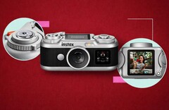 Den digitala kameran Fujifilm Instax Pal 2 har fysiska reglage och en retrodesign.