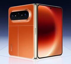 Apple iPhone Ultra förväntas vara ungefär lika bred som Huawei Pura X Max på bilden.