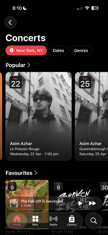 Med den nya iOS-uppdateringen får Apple Music en ny 