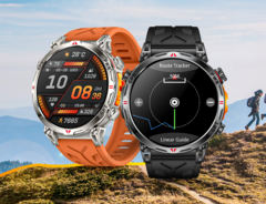 Rollme GT3S smartwatch (bilden) kommer att finnas i två färger - svart och silver - med svarta respektive orange silikonarmband. (Bildkälla: Rollme)