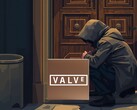 Tjuv vid dörren har ögonen på en Steam Machine-leverans