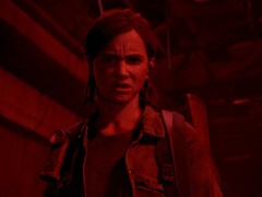 Elle, en av de spelbara huvudpersonerna i The Last of Us Part II.