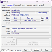 CPU-Z: Mainboard