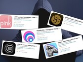 Mellan dessa fem drabbade appar kan upp till 900 000 användare ha påverkats (Bildkälla: M.A.D. Mobile - redigerad)
