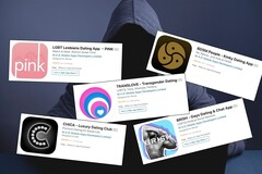 Mellan dessa fem drabbade appar kan upp till 900 000 användare ha påverkats (Bildkälla: M.A.D. Mobile - redigerad)