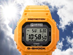 Casio G-5600SFJ-9 (bilden) har utformats i samarbete med Surfrider Foundation Japan. (Bildkälla: Casio)