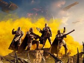 En grupp soldater i Helldivers 2. (Bildkälla: Arrowhead) 