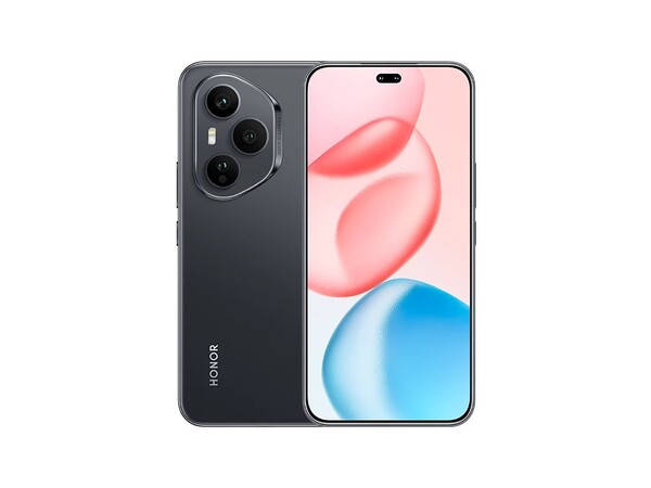 Honor 400 Pro i Midnight Black. (Bildkälla: Honor)