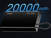 Powerbanken SuperCharge har en nominell kapacitet på 20 000 mAh. På bilden: en reklambild som visar dess framsida.