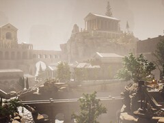 En bild som visar en byggnad i The Forgotten City.