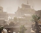 En bild som visar en byggnad i The Forgotten City.