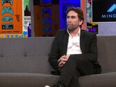 En skärmdump av Leslie Benzies under en intervju med IGN