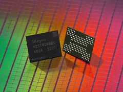 På bilden: SK Hynix QLC NAND flashminne (Bildkälla: SK Hynix)