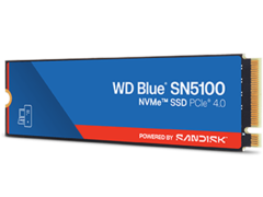 WD Blue SN5100 NVMe: snabbare PCI Express 4.0-lagring, högre priser (Bildkälla: SanDisk)