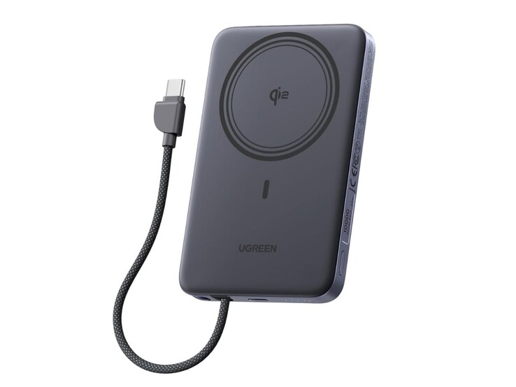 Ugreen MagFlow Air Qi2 Ultra-Slim Magnetisk Power Bank