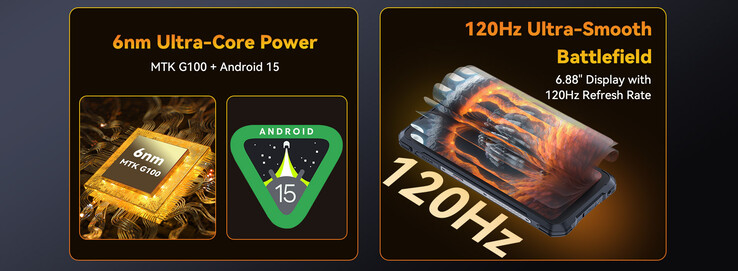 Telefonen levereras med Android 15 (Bildkälla: Cubot)