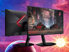 Agon Pro AG327UXM drar nytta av 2 304 Mini LED-bakgrundsbelysningszoner för att överstiga 1 500 nits toppljusstyrka. (Bildkälla: AOC - redigerad)