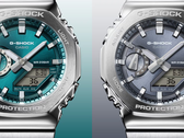 Casio G-Shock GM-2110D-3A1 (till vänster) och GM-2110D-8A (till höger), på bilden. (Bildkälla: Casio)