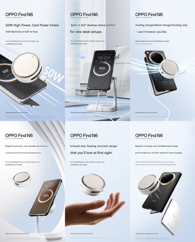 Kärnhöjdpunkter i 2: a generationens 50W Oppo magnetiska trådlösa laddare och kylare (maskinöversatt)