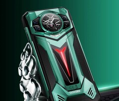 Doogee S200 Ultra har en rund AMOLED-sekundärskärm på baksidan. (Bildkälla: Doogee)