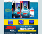 En reklamaffisch för Jaws: Retro Edition (bildkälla: Limited Run Games)