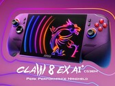 MSI har uppdaterat sin handdator Claw 8 med ny Intel-hårdvara