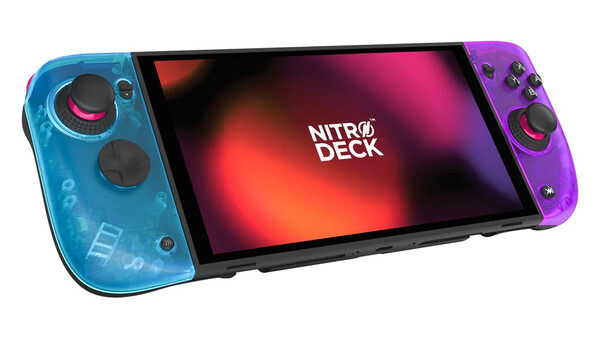 Nitro Deck 2 LRG Fusion Limited Edition har ett genomskinligt skal, om än i olika färger. (Bildkälla: Limited Run Games)