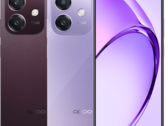 Oppo A5i-smarttelefonen finns i färgerna starry purple och nebula red (Bildkälla: Oppo)
