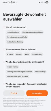 Honor Inställning av hälsoapp