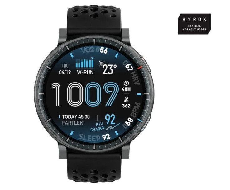 Amazfit Active Max kommer att stödja officiella Hyrox-träningslägen. (Bildkälla: via Roland Quandt)