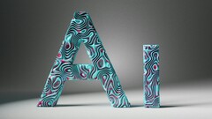 En dekorativ bild som stavar &quot;AI&quot; (Bildkälla: Neeqolah Creative Works via Unsplash; beskuren)