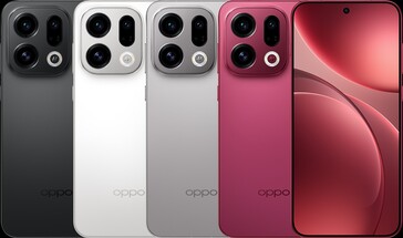 Find X9-färgerna finns tillgängliga på den kinesiska marknaden. (Bildkälla: Oppo)