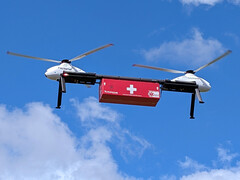 Avidrones lastdrönare med solid state-batteri. (Bildkälla: Avidrone)