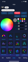 RGB-inställningar