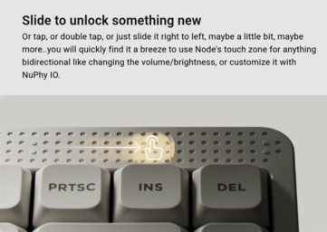 NuPhy Node75 pekskärm (Bildkälla: NuPhy)