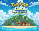 Pokémon Presents-banner med ö-tema