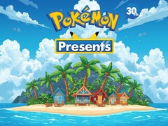 Pokémon Presents-banner med ö-tema