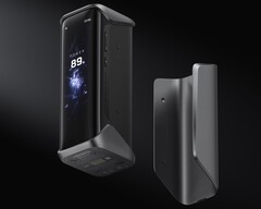 Rapid Pro X Power Bank har en stor display och stöd för löstagbara tillbehör. (Bildkälla: EcoFlow)